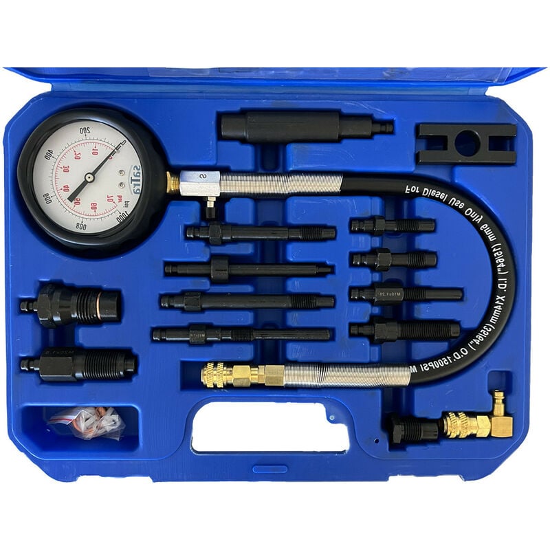 Compressiometre appareil de mesure des compressions de moteur diesel de 0 à 70 b