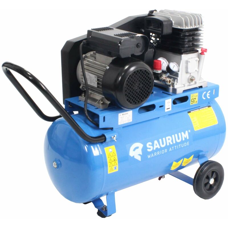 

Compressor de Aire Monofásico, 50L, 3HP - SAURIUM®