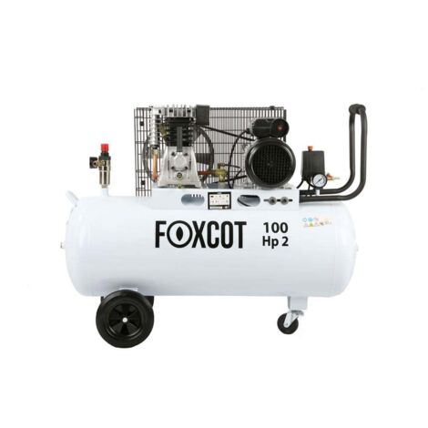 Compressore 100 litri Foxcot FL100 - Kit 5 utensili incluso