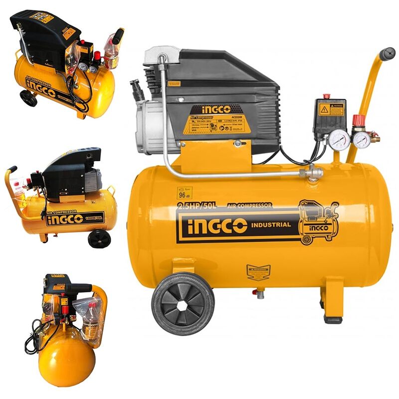 Image of Ingco - Compressore 50 lt 1 kw AC255081E