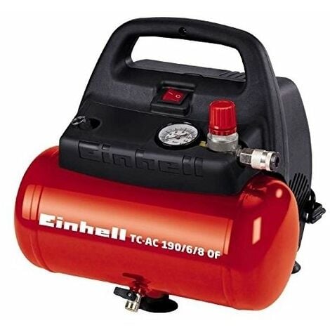 COMPRESSORE ARIA ELETTRICO 6 LT 8 BAR 1HP 230V HYUNDAI COD 65602  LUBRIFICATO