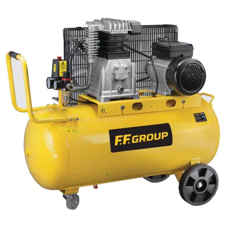 Ffgroup - Compressore 90 lt Professionale con