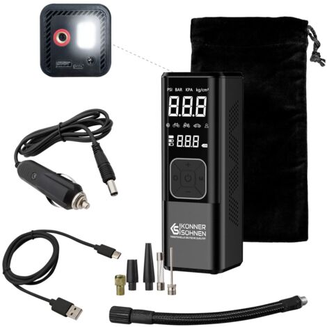 Compressore a batteria KS P20 Könner & Söhnen 120 W, 3х2000 mAh, 23 l/min