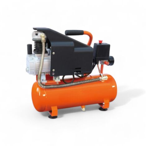 compressore ad olio coassiale motore monofase hp 1 aspirazione 116 litri al minuto pressione max 8 bar 1 attacco