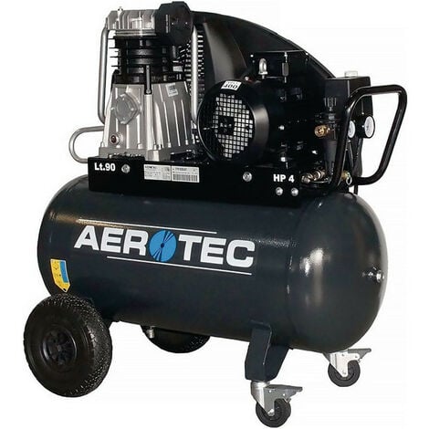 Compressore AEROTEC 625-90 PRO 420L / MIN 15BAR 3 KW 400 V.50 Hz 90L Aerotec
