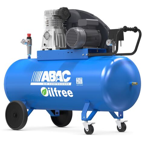 Compressore aria a cinghia 200 litri Abac PRO A39B-0 200 CM3 oil free