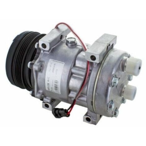 Compressore aria condizionata per trattori adattabile al rif. originale Sanden 8279