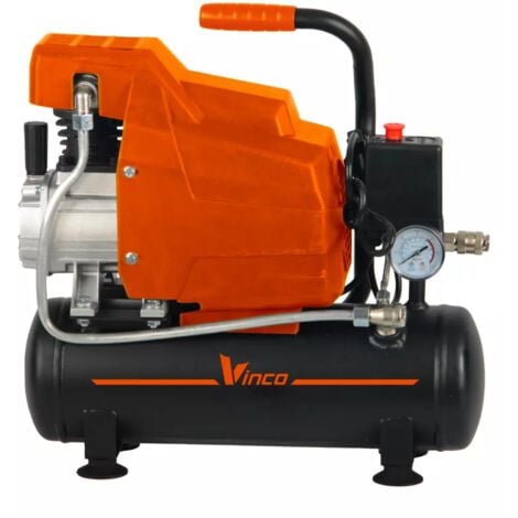 compressore aria lubrificato vinco 6l 1hp