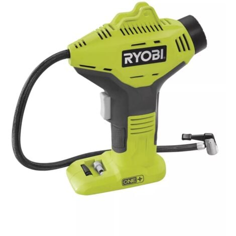 compressore aria portatile a batteria ryobi "r18pi-0" 18v solo corpo macchina