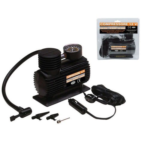 Compressore Aria Portatile Saife 12V 18 Bar 250 PSI per auto Moto Bici gonfiabil