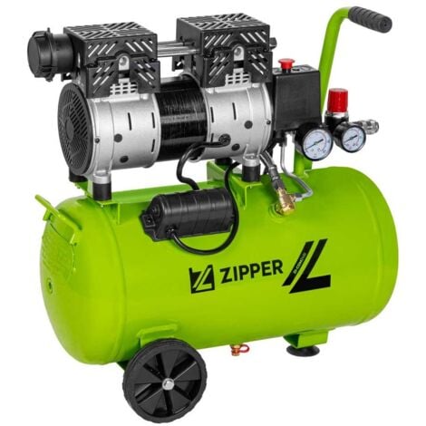 Compressore aria silenziato 24 lt 8 bar Zipper zi-com24si