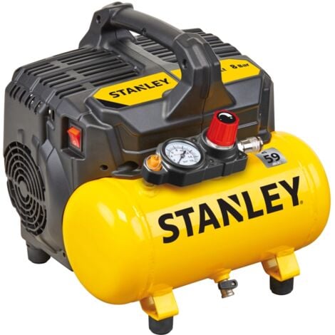 compressore aria silenziato stanley 6l 1hp