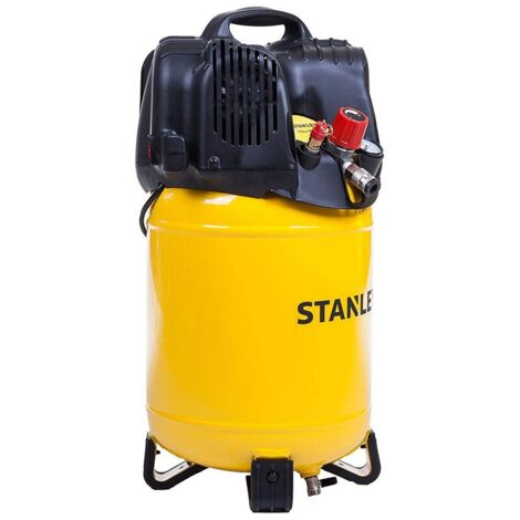 Compressore Aria Stanley 24 Lt Litri Verticale Compatto Elettrico Ruote Valvola