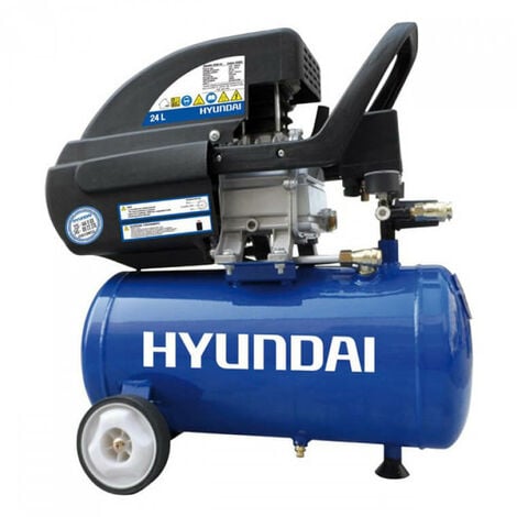 compressore aria lubrificato hyundai 24l 2hp - cod. 65650