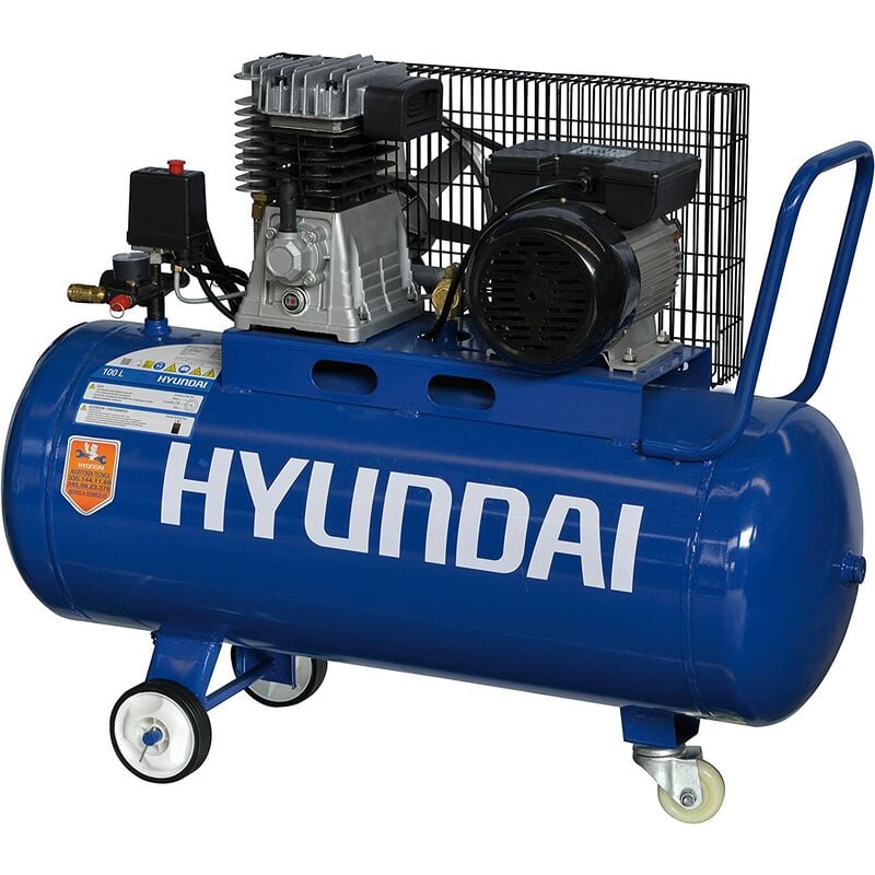 Image of Compressore lubrificato 100L Hyundai 3HP