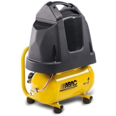 Compressore coassiale a pistone oiless base line Abac 6 lt