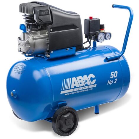 Compressore coassiale carrellato line abac 50 lt 2HP