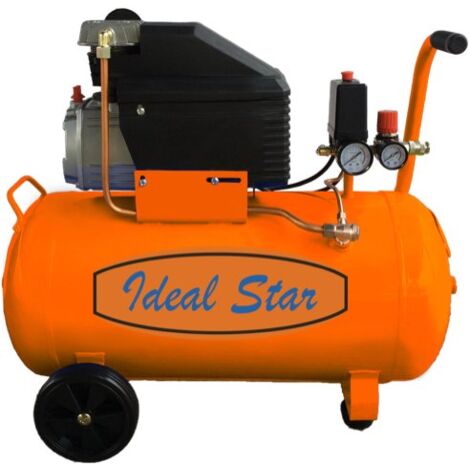 compressore coassiale ideal star 25 lt