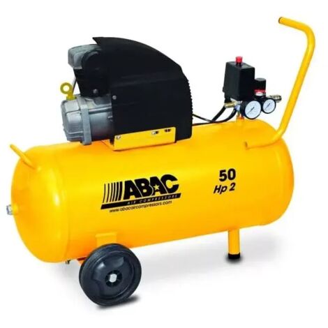 Compressore Ad Olio 24 Litri Vinco 60600 FDL24 | 2 CV, 8 Bar, Maniglia E Ruote | Semi-professionale, Per Officina E Fai-da-te