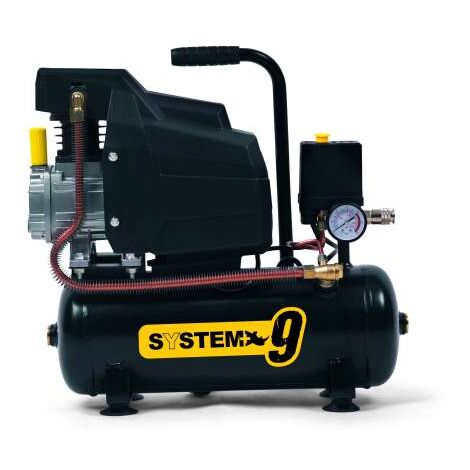 Compressore con serbatoio 9 l