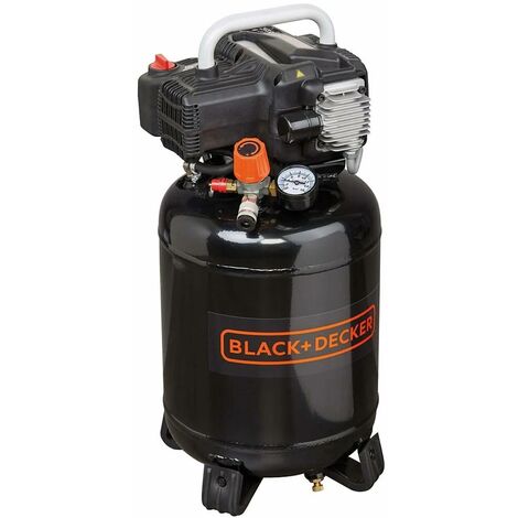 Compressore d'aria elettrico 24 L Black Decker 230V BD 195 24V NK motore 1.5 HP