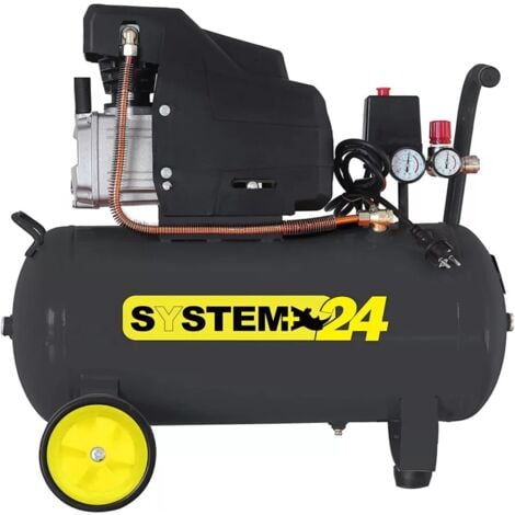 TTCompressore d/'aria lubrificato ad olio 50 litri 8 Bar