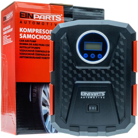 Compressore d'aria per auto da 100 W con display LCD - 150 PSI, 35 L/min