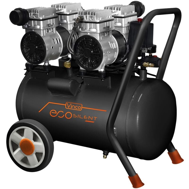 Image of Vinco - Compressore super silenziato 50 litri KWU7502-50L oilless