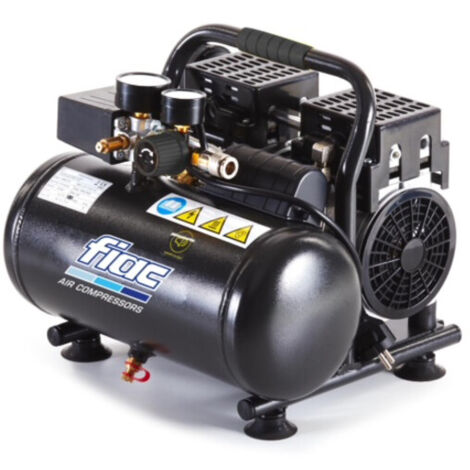 COMPRESSORE FIAC SUPER-SILENT 6-1 6L HP 1- 1,0 pz