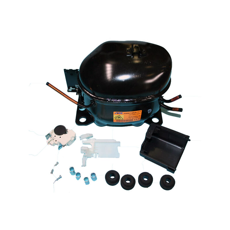Compressore frigorifero acc 1/6HP 130 watt gas R134A scatolato