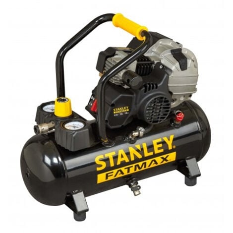 Compressore lubrificato STANLEY 12L 2HP 10 Bar max - FHY227/10/12