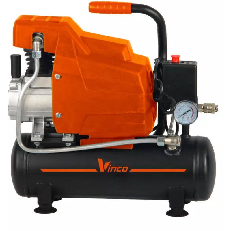 Compressore aria lubrificato Vinco 6l 1hp
