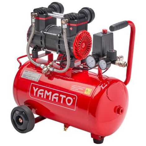 COMPRESSORE OILLESS 24LT 1,5HP SILENZIATO YAMATO (EX 83115)