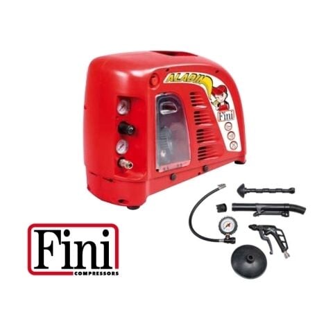Compressore portatile a secco multiaccessoriato Fini - Aladin 1850