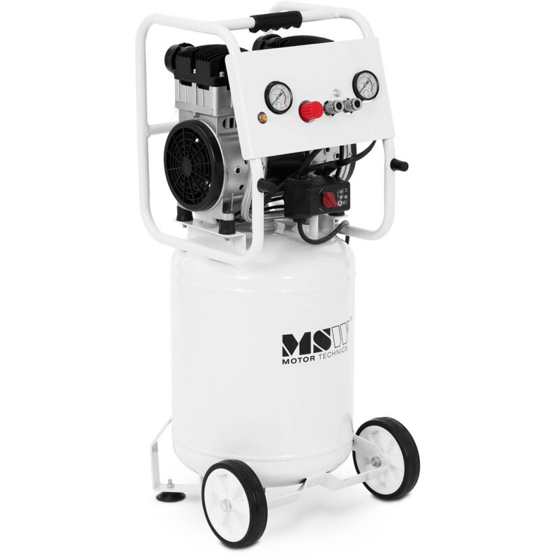 Image of MSW - Compressore senza olio - 40 l - 1500 Wcompressore oil free compressore ad aria