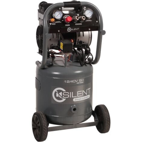 Compressore Silent 12/40V SH LACME 12 m³/h monofase - 40 L 8 bar - 461930
