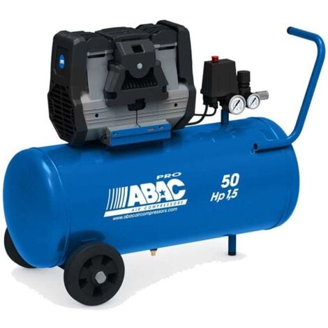Compressore silenziato Montecarlo carrellato compressore aria os super silent Abac 50 lt