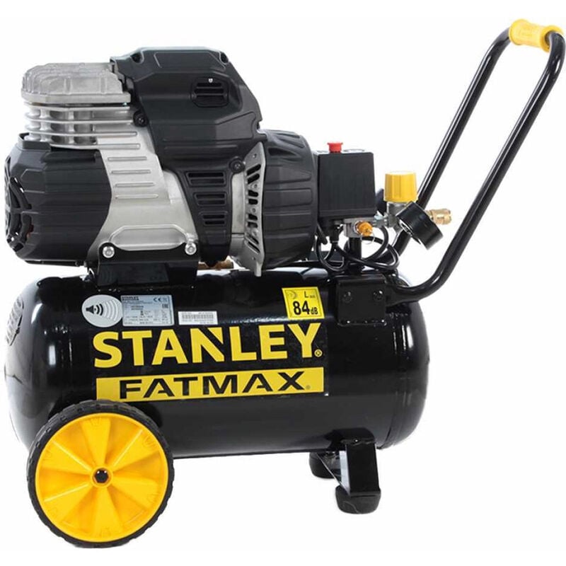 Image of Stanley - Fatmax Compressore Elettrico Silenziato ad Aria 8 Bar Serbatoio 24 Litri