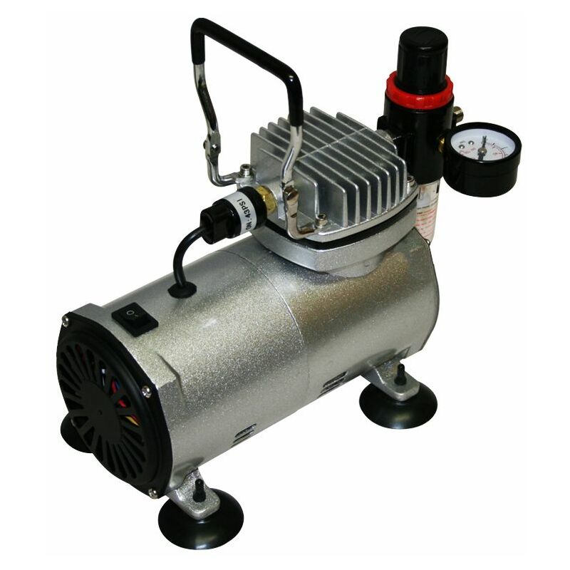 Bc-elec TC-80SE COMPRESSORE SILENZIOSO PER AEROGRAFO AD ALTE PRESTAZIONI TC-80SE 0-4 BAR