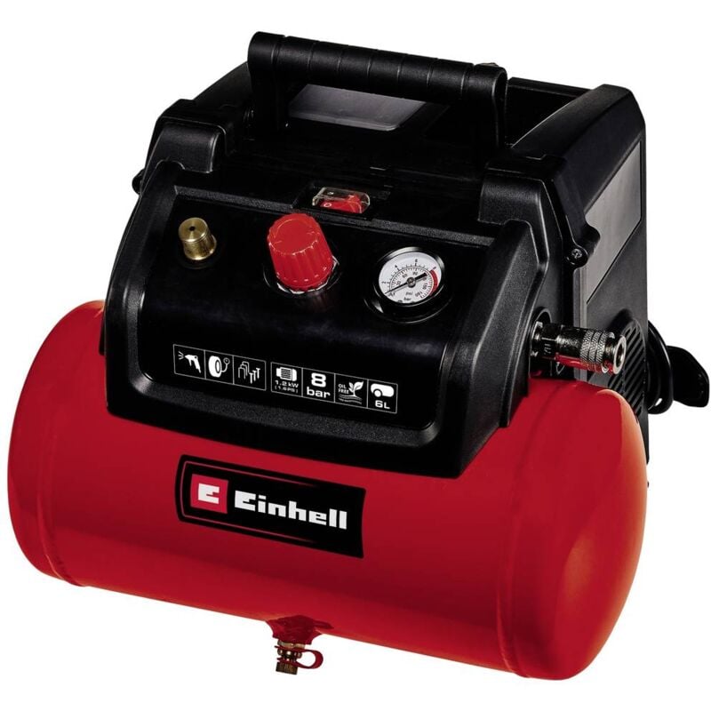 Image of Compressore tc-ac 190/6/8 of 6 l 8 bar - Einhell