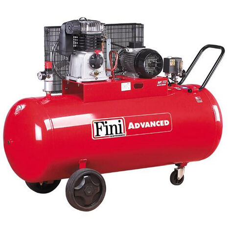 Compressore trifase con traino a cinghia da 200 litri Fini Advanced MK113-200-4