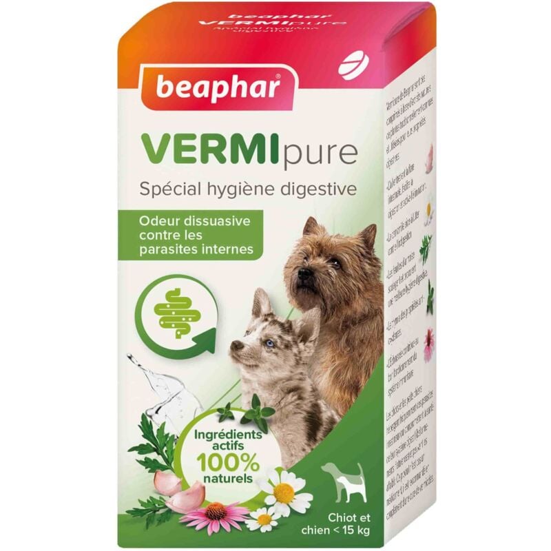 Beaphar - Vermipure comprimés : chiot et petit chien