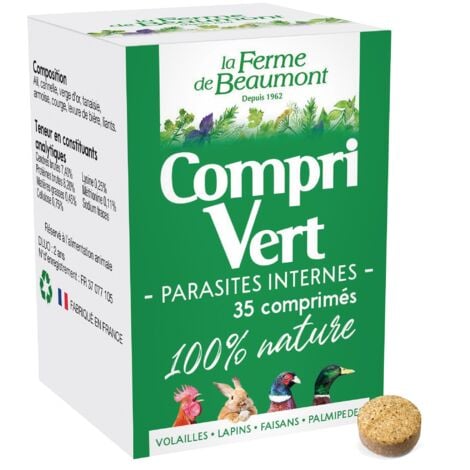 CompriVert Purge en comprimÃ©s 35 comprimÃ©s volailles