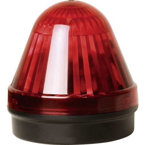 LED Signalleuchte rot mit Blitzlicht, Warnleuchte Blitzfunktion Warnsignal  Lampe