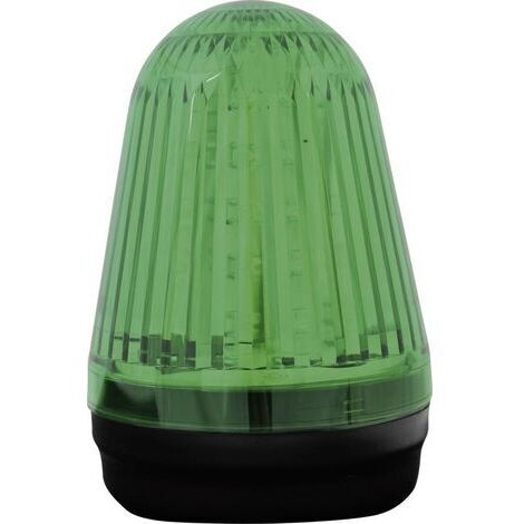 ComPro Signalleuchte LED Blitzleuchte BL90 2F CO/BL/90/G/024  Grün Dauerlicht, Blitzlicht 24 V/DC, 2