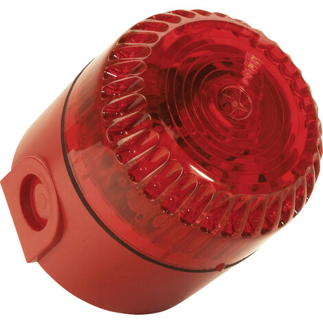 ComPro Signalleuchte  Solex 15Cd SO/R/DR/15C  Rot Blitzlicht 12 V/DC, 24 V/DC, 48 V/DC