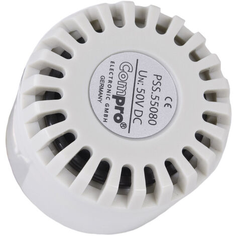 ComPro Signalsirene  PSS.55.030.W PSS.55.030  Einzelton 12 V/DC 110 dB