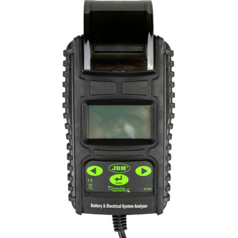 COMPROBADOR DE BATERÍA Y ALTERNADORES CON IMPRESORA JBM52233