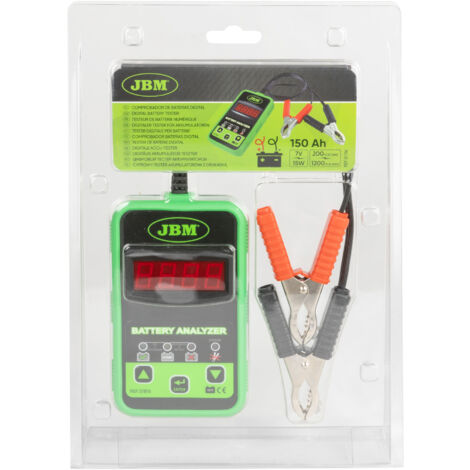 COMPROBADOR DE BATERÍAS DIGITAL  JBM51816