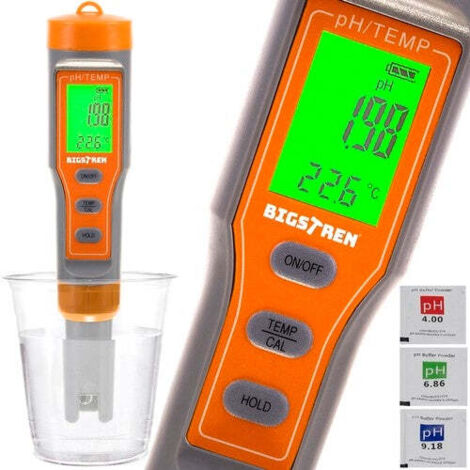 Comprobador de calidad del agua 4 en 1 LED Bigstreen 23534